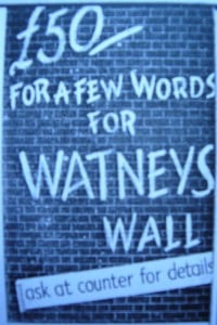 Watneys Competition Poster