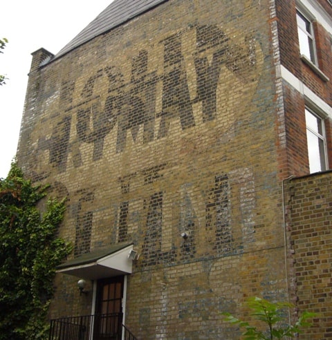 Brymay John Bull ghostsign palimpsest