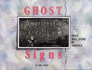 Ghost Signs William Stage book cover