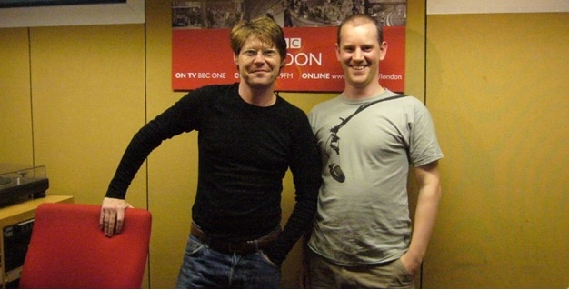 Robert Elms and Sam Roberts BBC Radio London