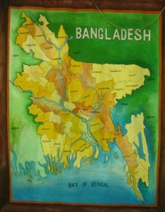 Hand Painted Bangladesh