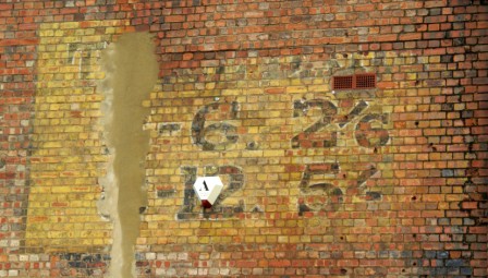 Hammersmith Palais ghostsign close up by Caroline Derry