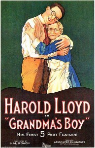 Grandma's Boy Poster for Harold Lloyd film