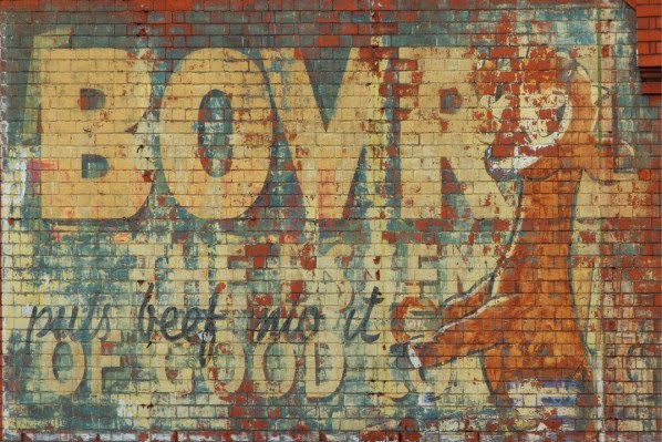 Bovril Ghostsign in Leicester by Colin Hyde