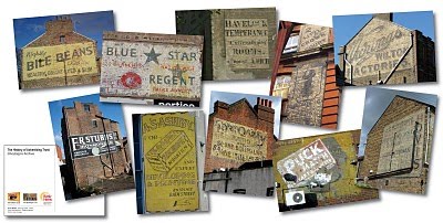Postcards for launch of History of Advertising Trust Ghostsigns Archive