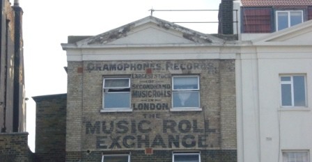 Gramophones Records Music Roll Exchange Ghostsign Clapham