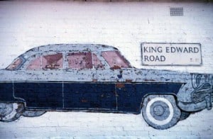 Car Ghost Sign King Edward Road