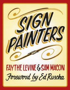 Sign Painters book cover by Ira Coyne