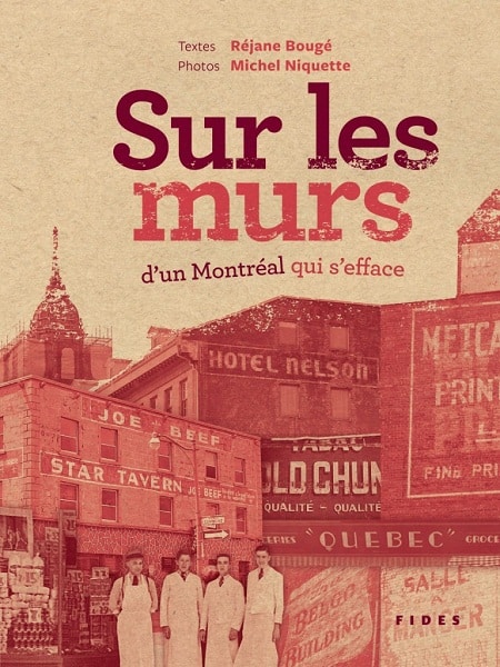 Cover of Sur les Murs book by Réjane Bougé and Michel Niquette