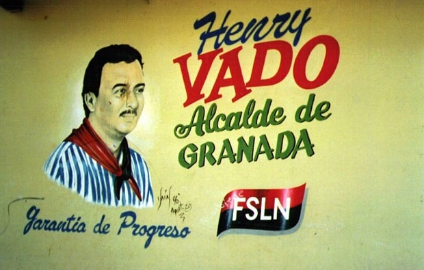 Mural depicting Henry Vado