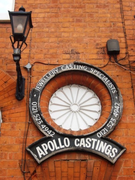 Sign for Apollo Castings
