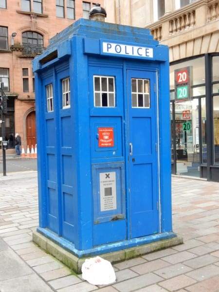 Glasgow police box