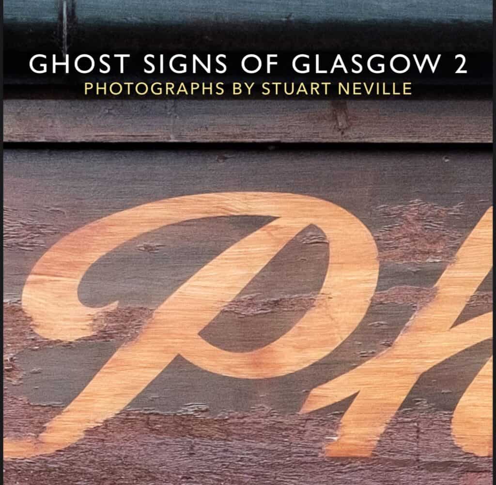 Book cover for Ghost Signs of Glasgow 2 by Stuart Neville